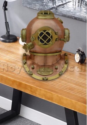 Antique US Navy Mark V Deep Sea Marine Divers Helmet