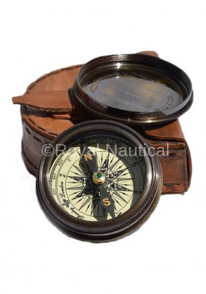 Antique Vintage Pocket Compass