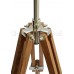 Designer Mini Wooden Tripod Lamp