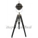 Designer Black Mini Spotlight E27 Bulb Table Lamp