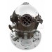 Mark V Sea Scuba Diving Helmet Chrome Finish