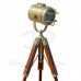 Antique Finish Spot Search Light Mini Table Lamp 